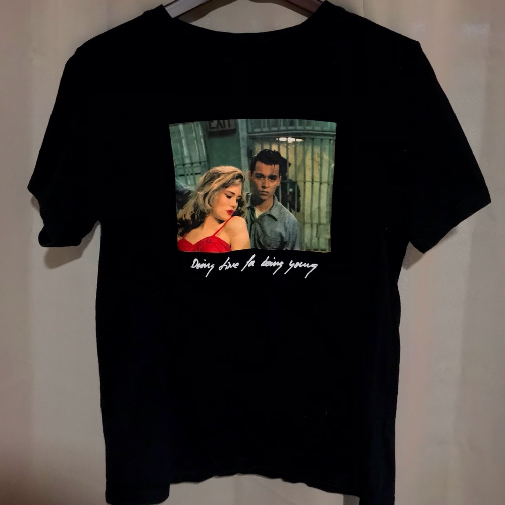 Black Graphic Tee